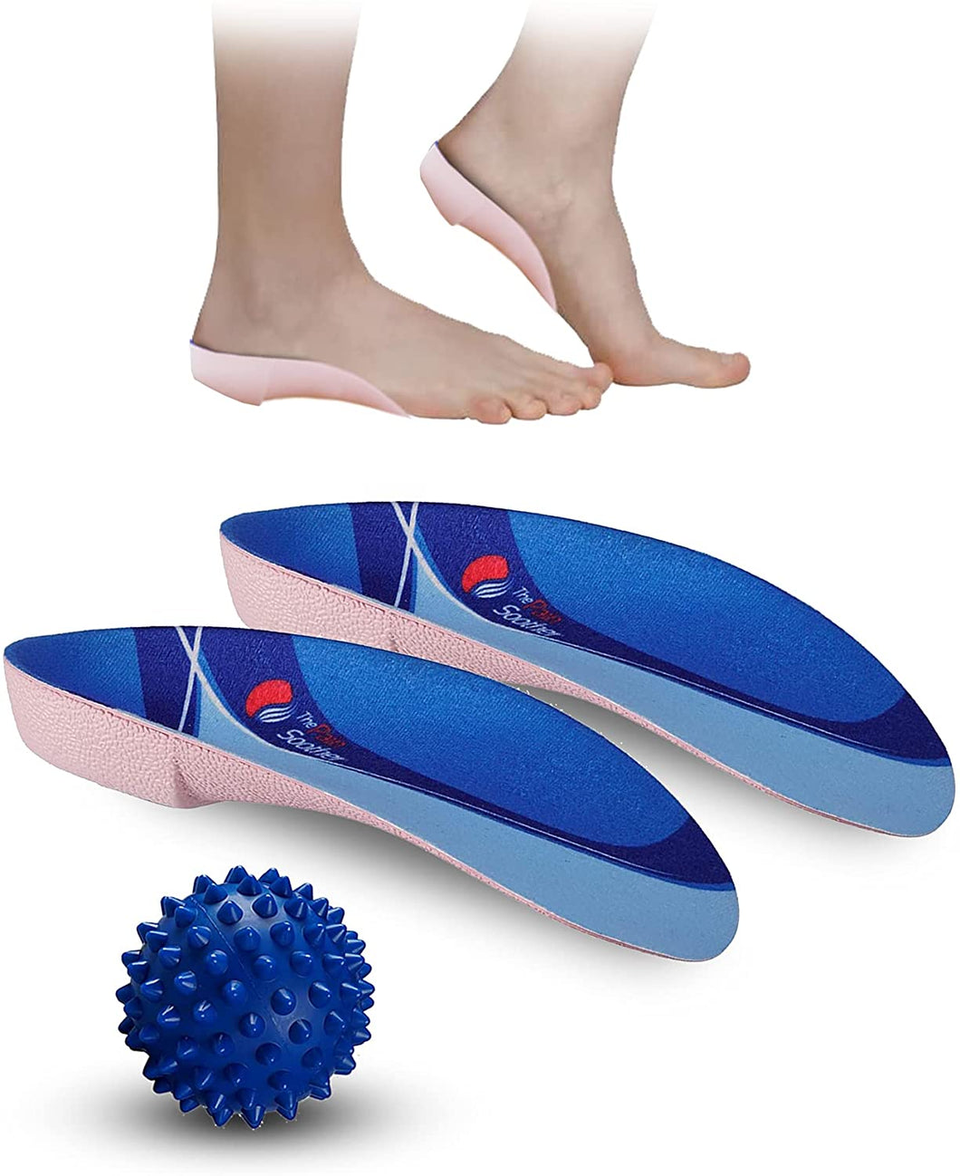 BLOW OUT SALE!  WHILE SUPPLIES LAST!  -  Shoe Inserts for Plantar Fasciitis - Strong High Arch Support Insoles - HSA or FSA Eligible